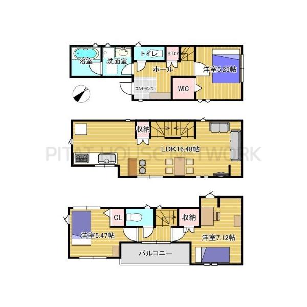 間取図(平面図)