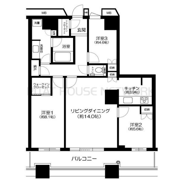 間取図(平面図)