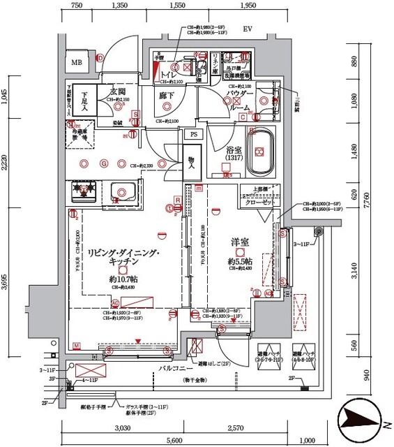 間取図(平面図)