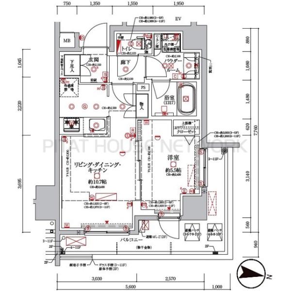 間取図(平面図)