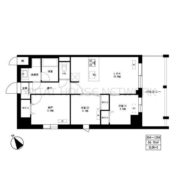 間取図(平面図)