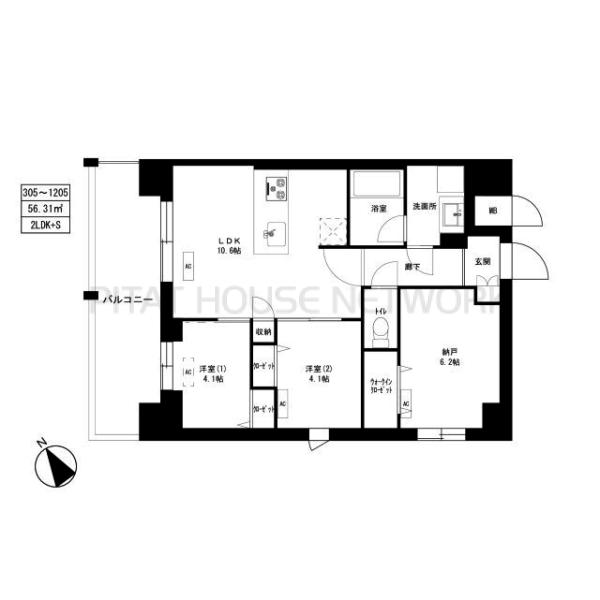 間取図(平面図)