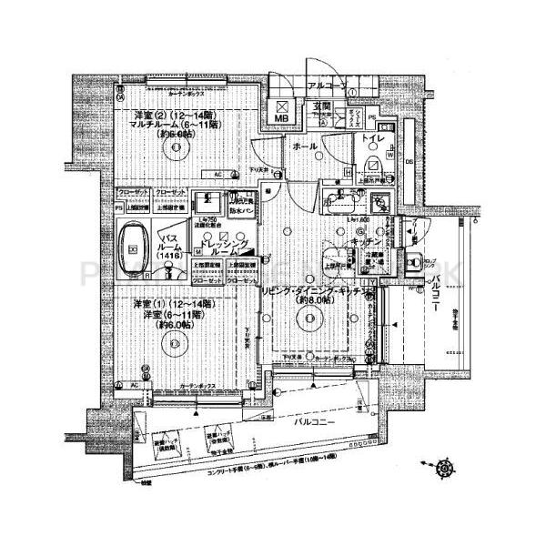 間取図(平面図)