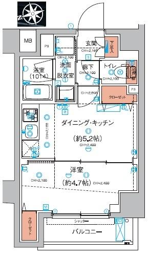 間取図(平面図)