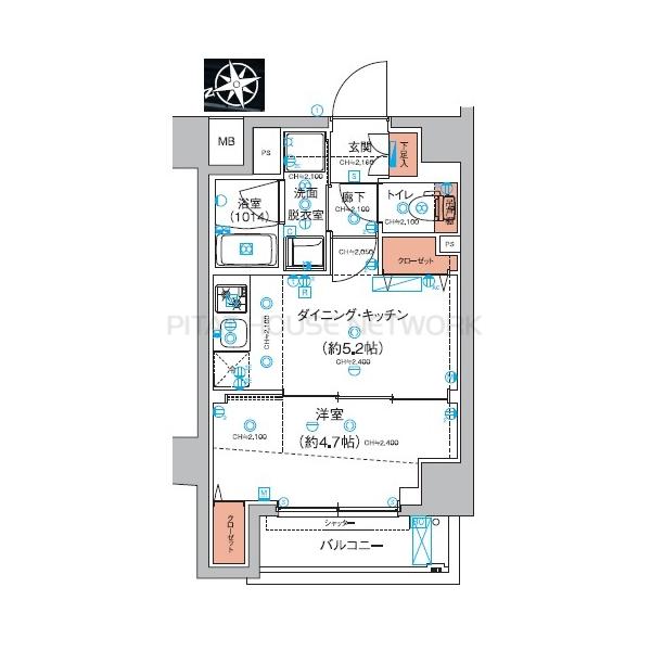 間取図(平面図)
