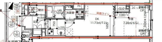 間取図(平面図)