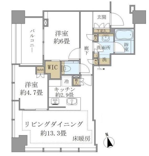 間取図(平面図)