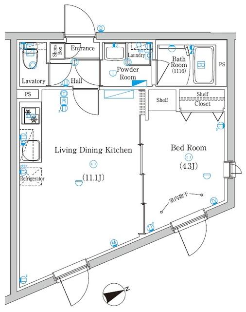 間取図(平面図)