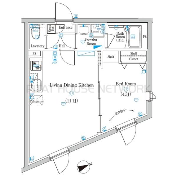 間取図(平面図)