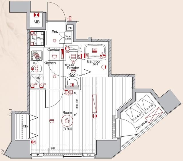 間取図(平面図)