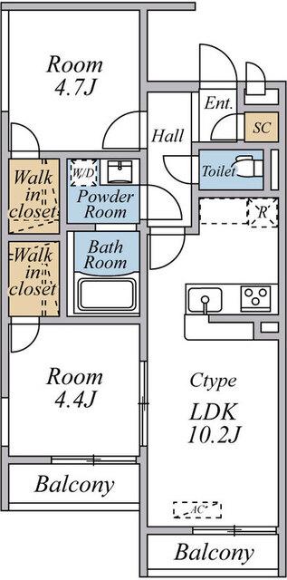 間取図(平面図)