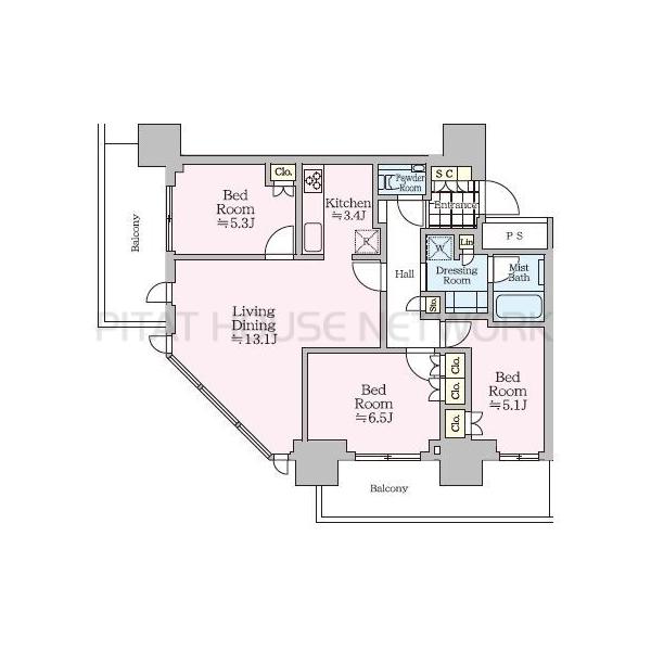 間取図(平面図)