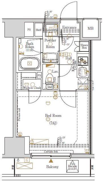 間取図(平面図)