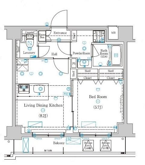 間取図(平面図)