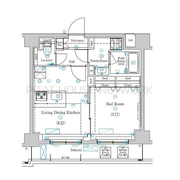 間取図(平面図)