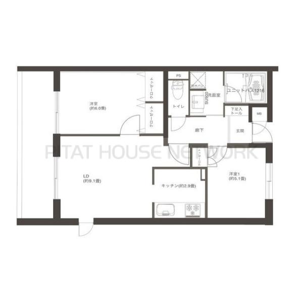 間取図(平面図)