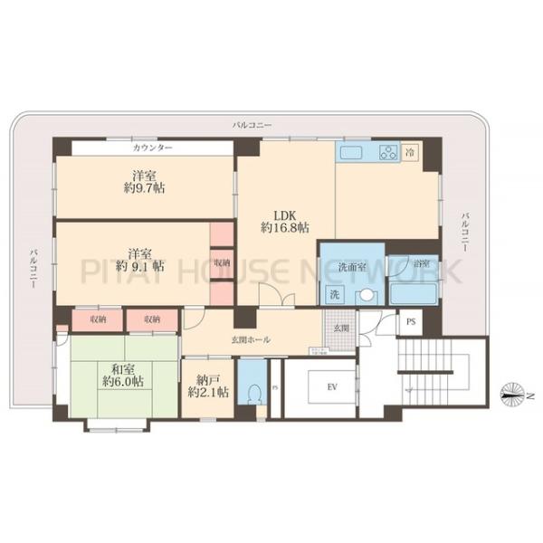 間取図(平面図)