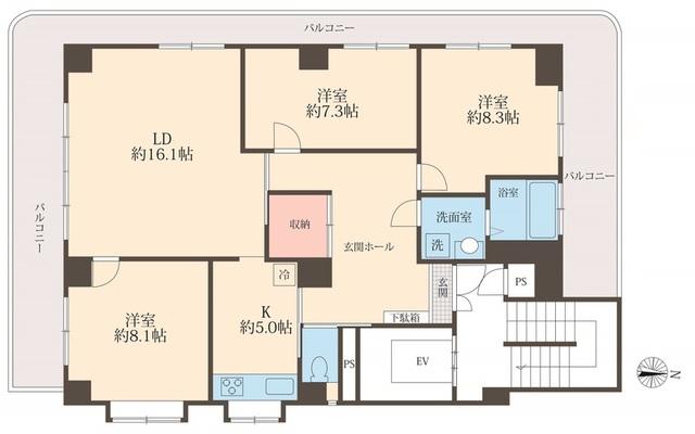 間取図(平面図)