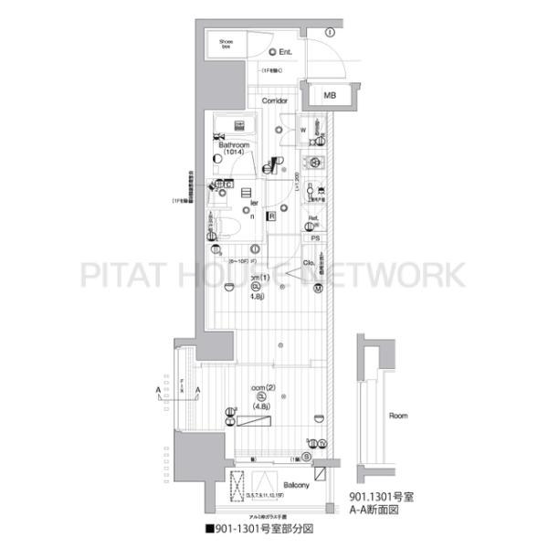 間取図(平面図)