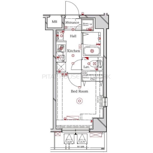 間取図(平面図)