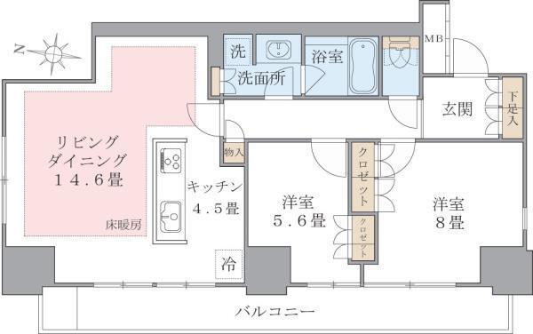 間取図(平面図)