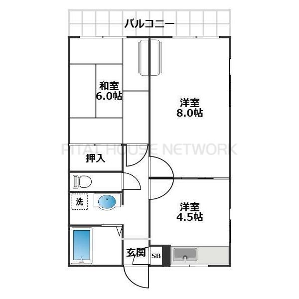 間取図(平面図)