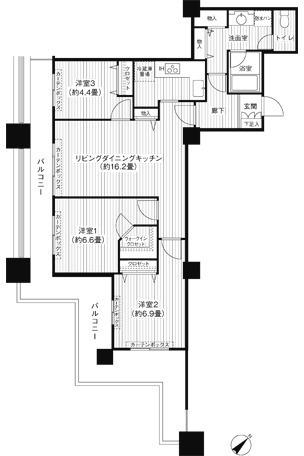 間取図(平面図)