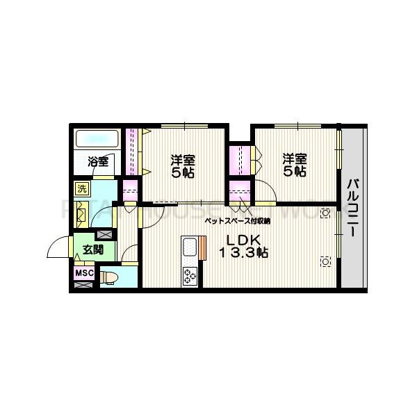 間取図(平面図)