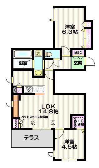 間取図(平面図)