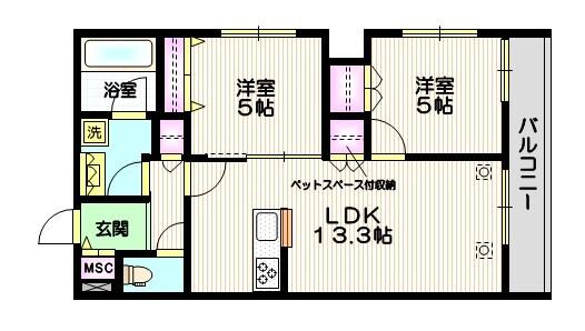 間取図(平面図)