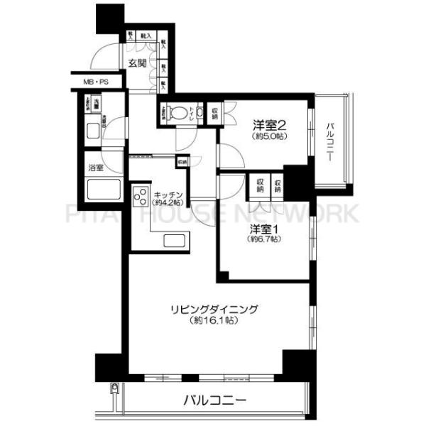間取図(平面図)