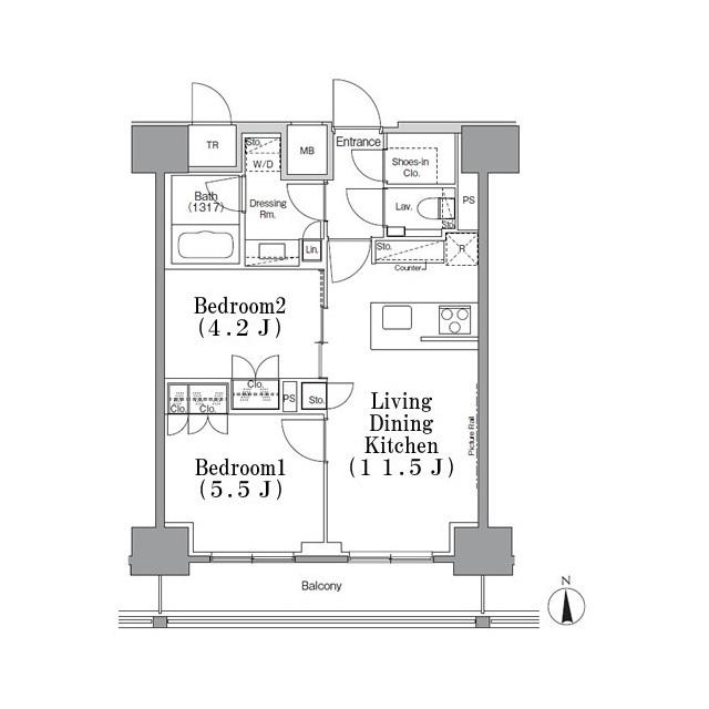 間取図(平面図)