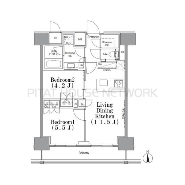 間取図(平面図)