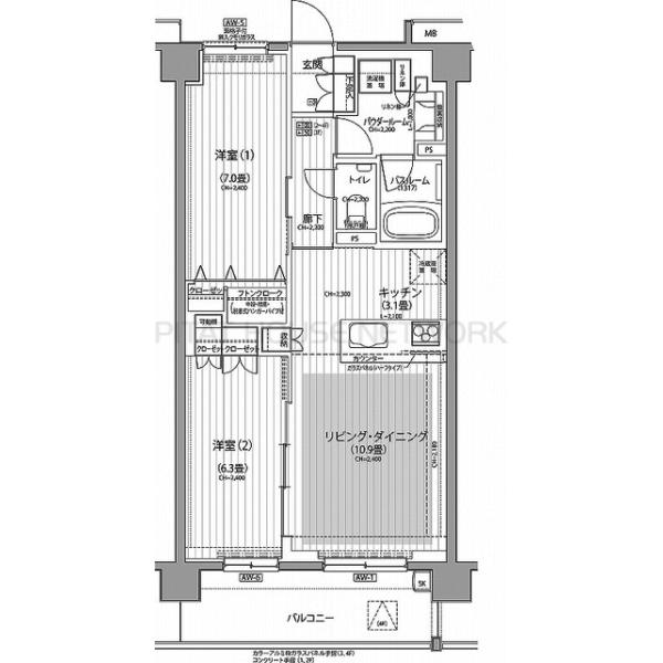 間取図(平面図)