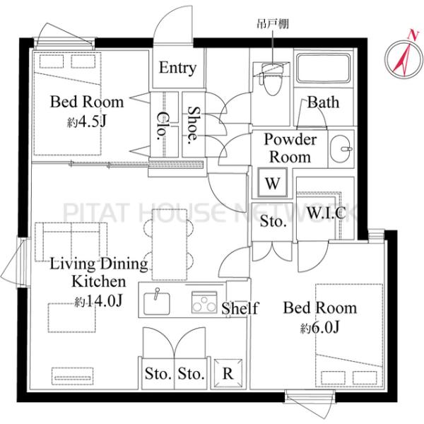 間取図(平面図)