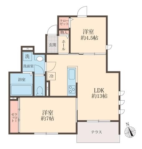 間取図(平面図)