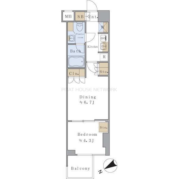 間取図(平面図)