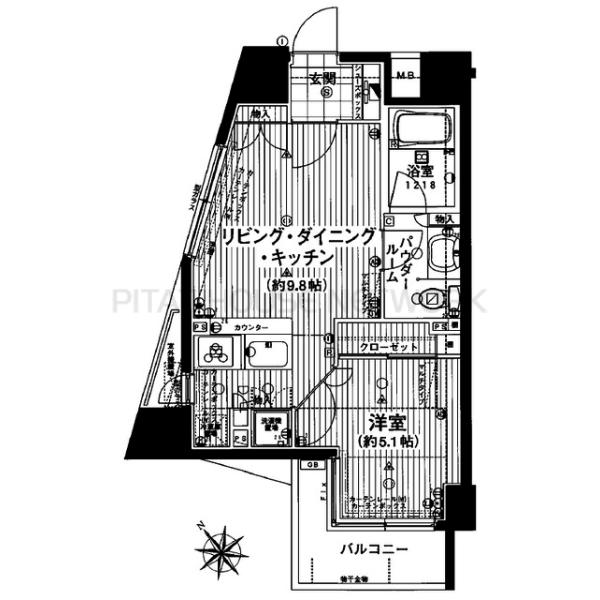間取図(平面図)