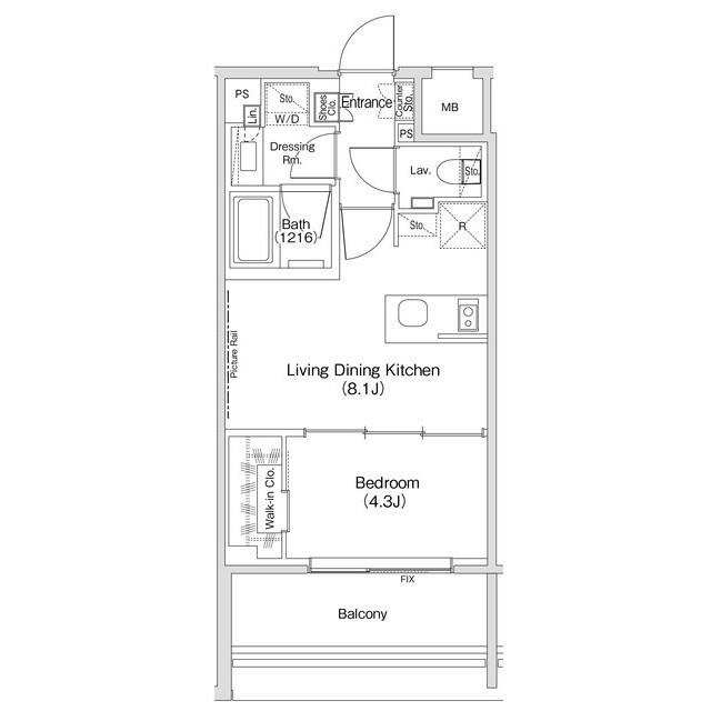 間取図(平面図)