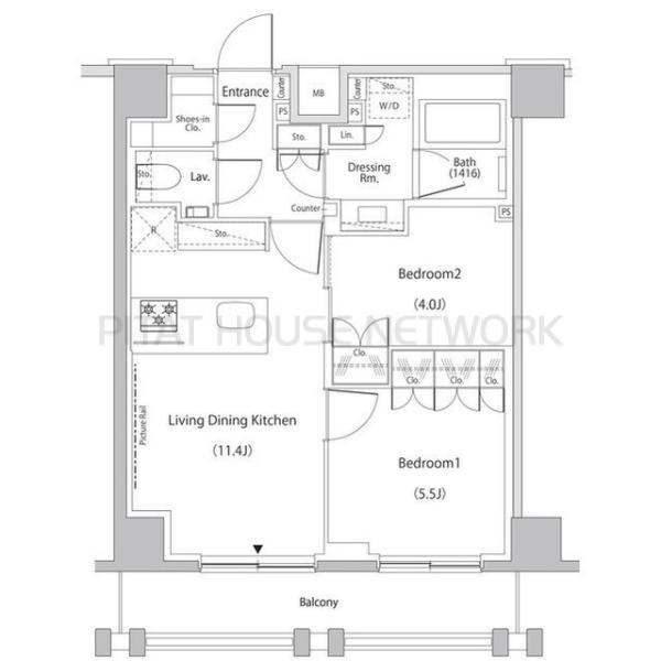 間取図(平面図)