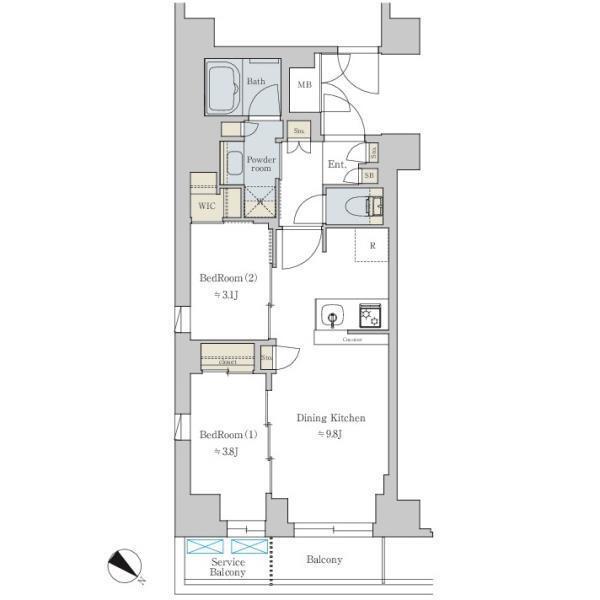間取図(平面図)