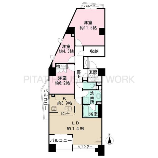 間取図(平面図)
