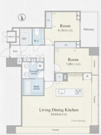 間取図(平面図)