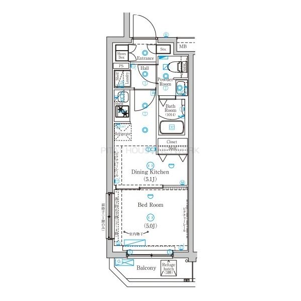 間取図(平面図)