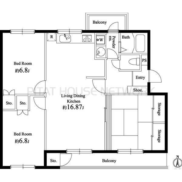 間取図(平面図)