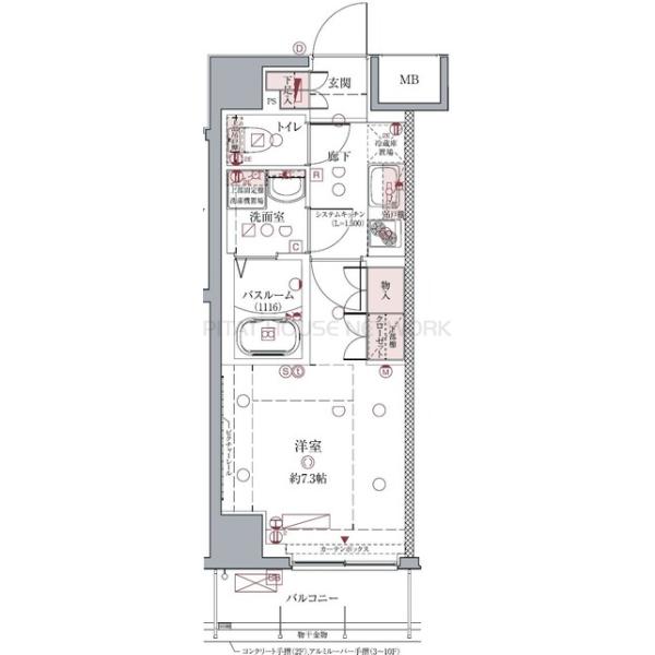 間取図(平面図)
