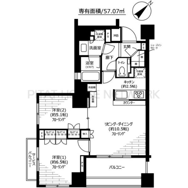 間取図(平面図)