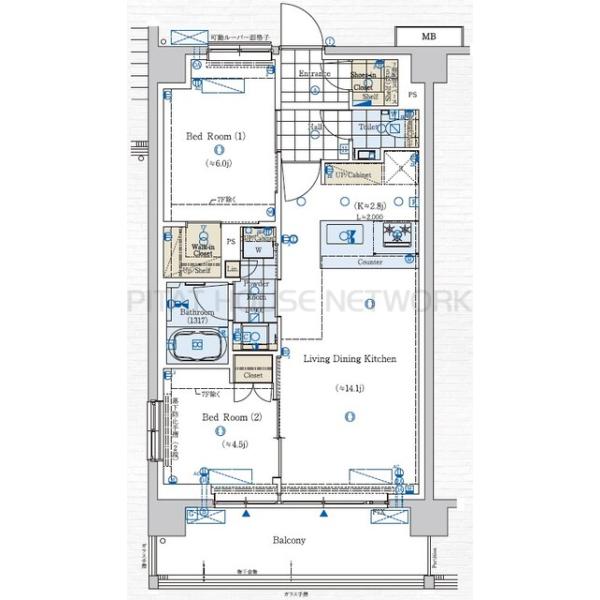 間取図(平面図)