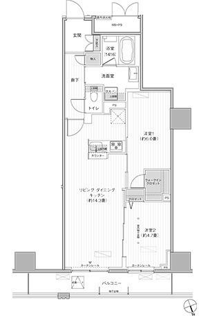 間取図(平面図)