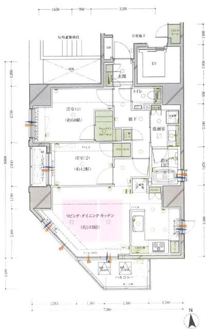 間取図(平面図)